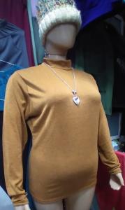 Media Polera de Lanilla Talles Especiales