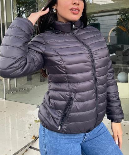 Campera Canelón Importada con y sin Piel Colores Dama - Miniatura 4