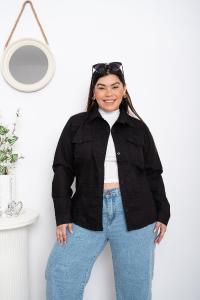 Camisa Negra Rígida