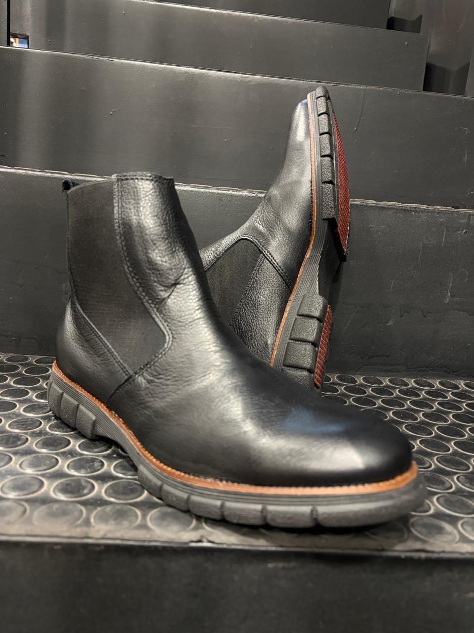 Bota Modelo Becerra Black Cuero Vacuno - Imagen 3