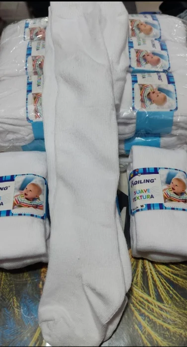 Pantis de Bebé Blancas