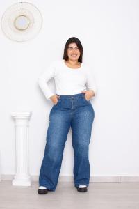 'art. 581.' 54 al 58 ¡wide Leg Az. Stone + Localizado "t. Especiales" - Miniatura 5