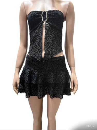 Short  Pollera de Tull  y Textura