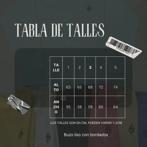 Buzo Liso con Bordado - Miniatura 2