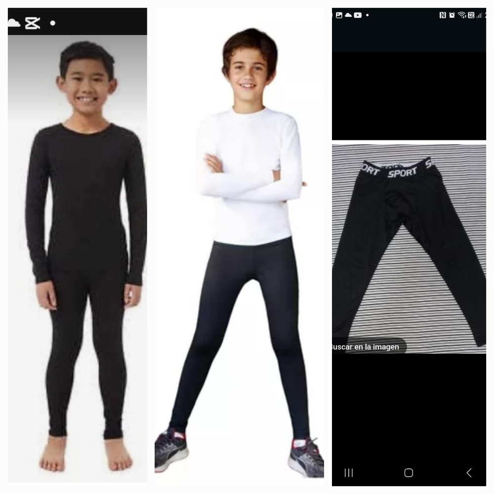 Conjunto Termico Niño Calza+ Camiseta - Imagen 2