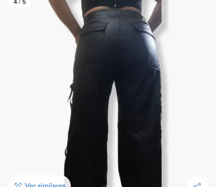 Pantalón Engomado ( Eco Cuero) - Imagen 3