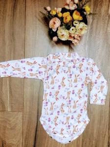 Bodi Beba , en Morley Estampado Talle 1 al 5 - Miniatura 3