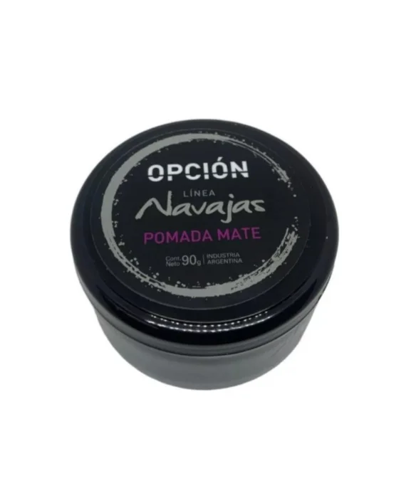 Opción Navajas Pomada Mate Cera Modeladora Capilar