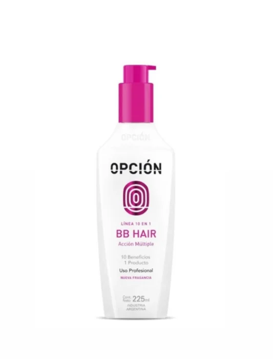 Opción Bb Hair Crema de Peinar y Nutrición sin Enjuagar X 225ml