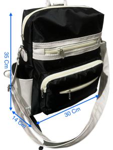 Mochila y Cartera Impermeable Bolsillo Atrás - Miniatura 2
