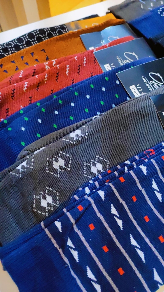 Media Caña Clásico Estampado de Hombre - Imagen 5
