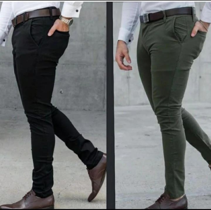 Pantalón  Corte  Chino - Imagen 2
