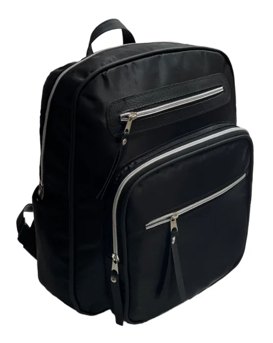 Mochila Reforzada Impermeable Negra