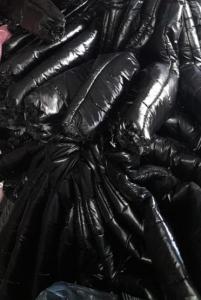 Puffer Negro  Metalizado - Miniatura 2