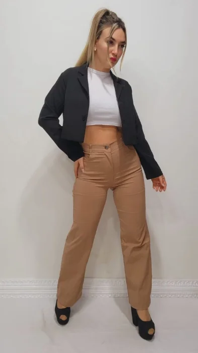 Wide Leg en Bengalina Premium