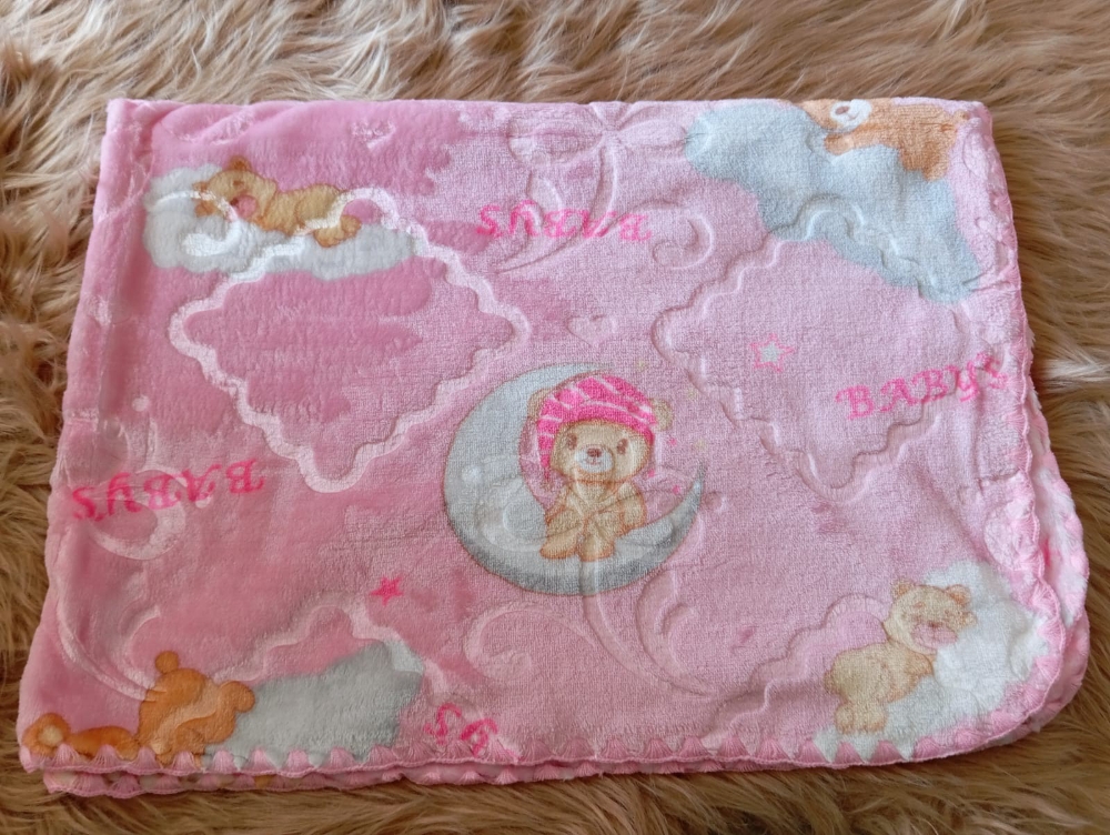 Mantitas de Bebé Estampadas Plush - Imagen 4