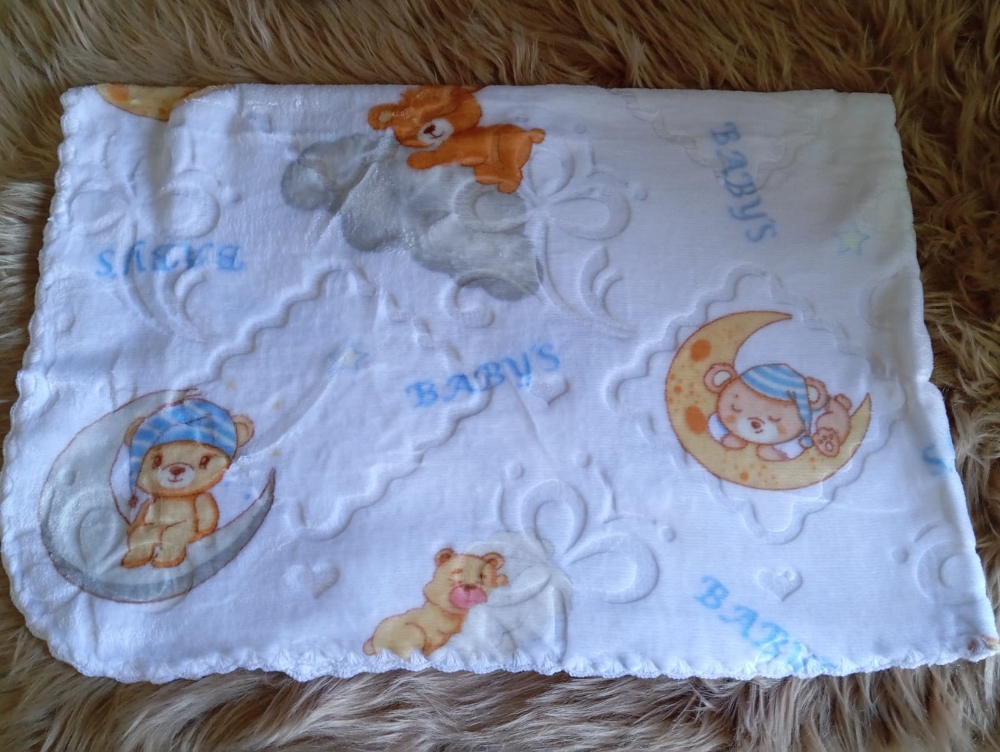 Mantitas de Bebé Estampadas Plush - Imagen 9
