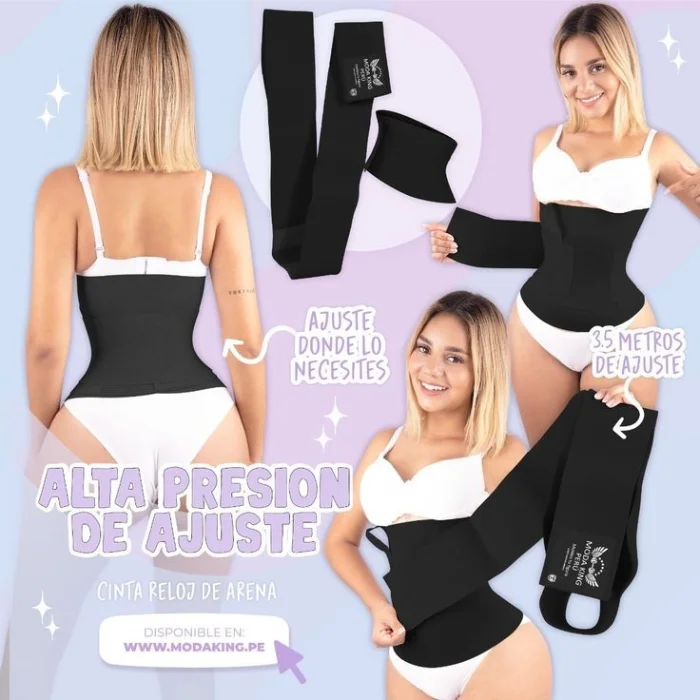 Cinta Invisible Reloj de Arena Moda King Peru