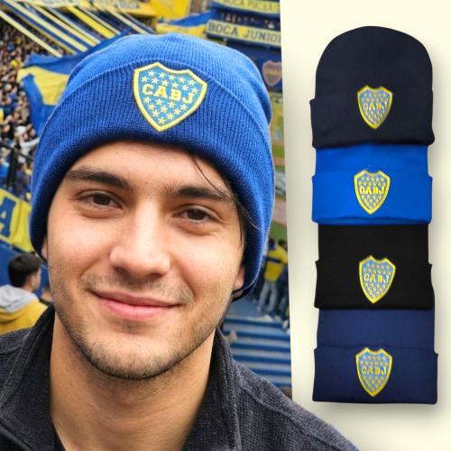 Gorro de Lana Rocky con Parche de Boca, Invierno, Accesorios de Moda