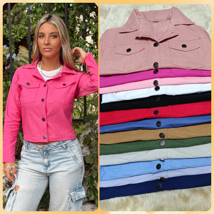 Campera con Botón