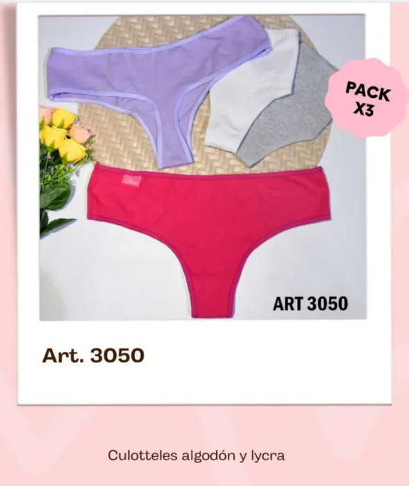 Art.3050 Flau Packs X3