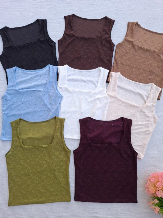 Musculosa Escote Cuadrado