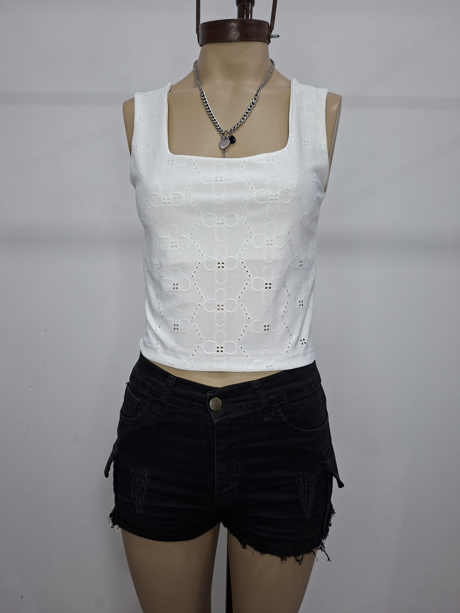 Musculosa Escote Cuadrado - Imagen 2
