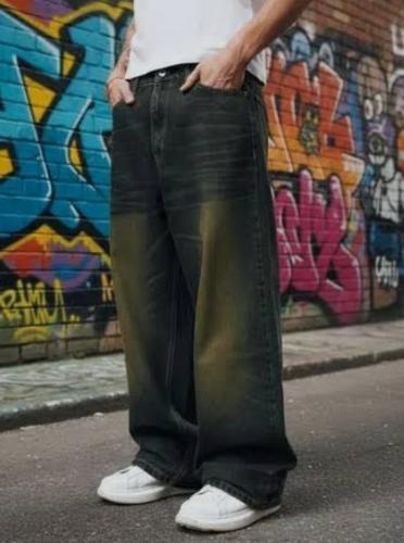 Jean Baggy Óxido Verde Hombre