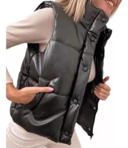Chaleco Puffer Engomado Dama