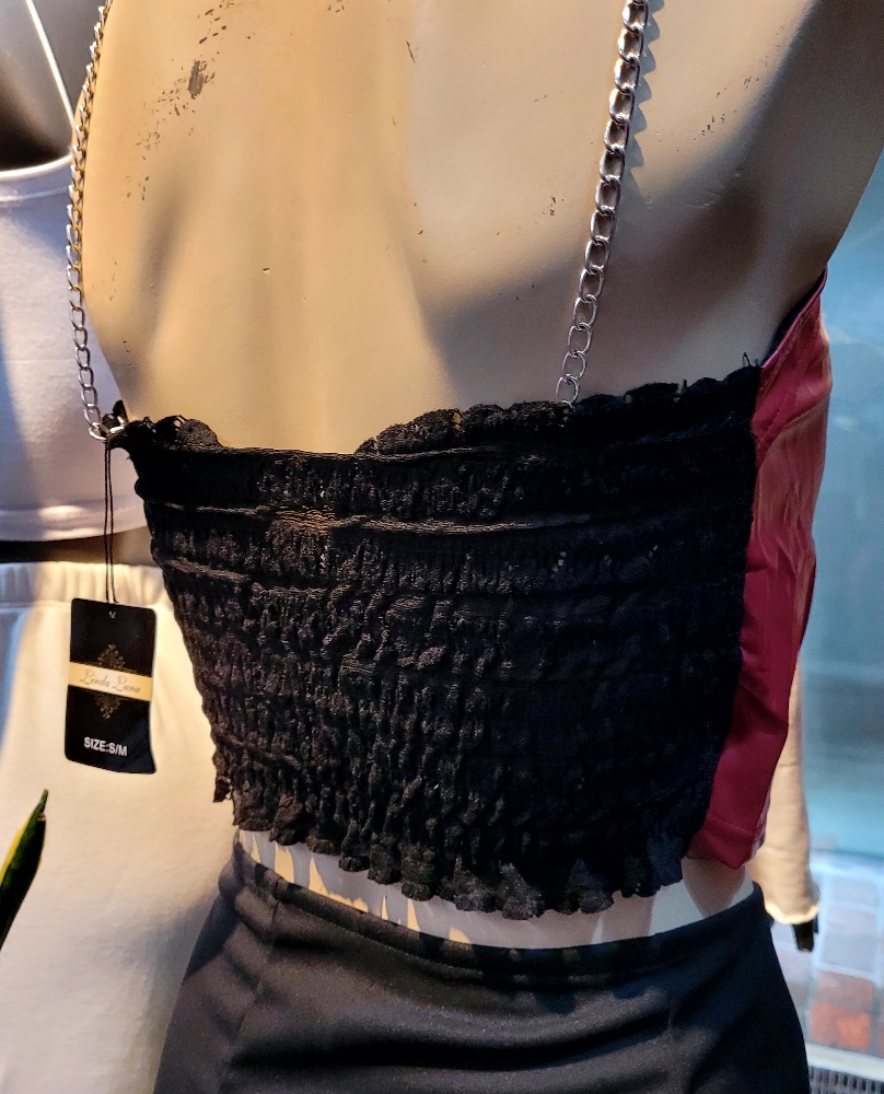 Top Cuerina con Cadena - Imagen 2