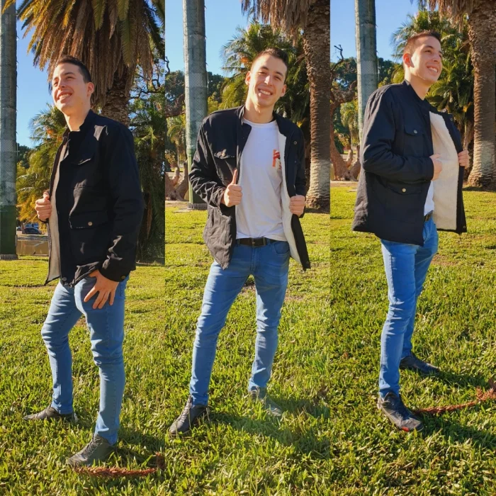 Campera con Corderito Talle S.m.l.xl.xxl.xxxl
