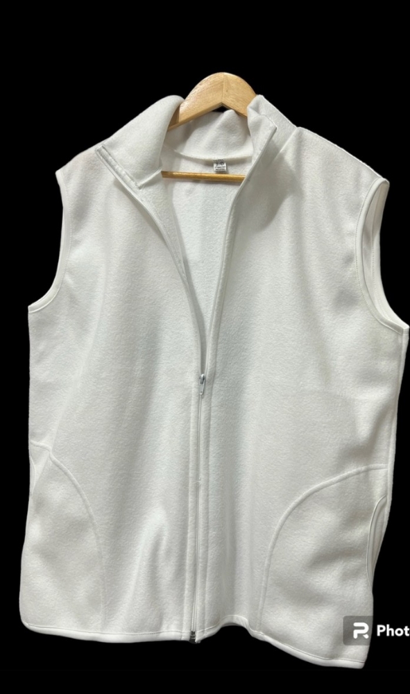 Chalecos Polar Blanco - Imagen 1