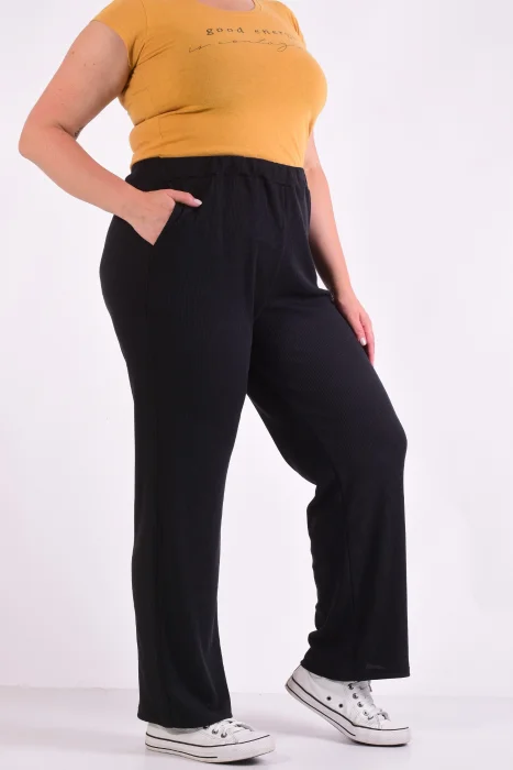 Pantalón Recto Wafle