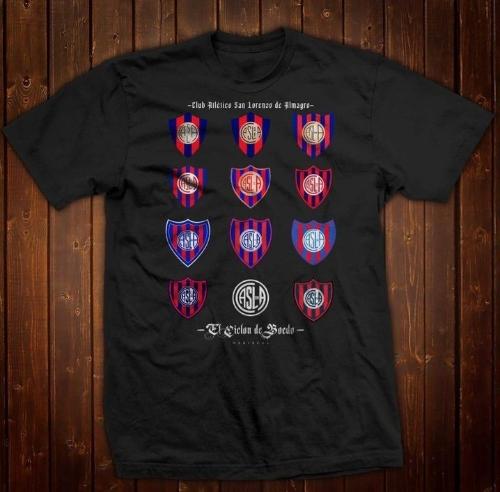 Remeras Escudos de Equipo de Futbol River,  Boca, Independiente  y Racing - Miniatura 5