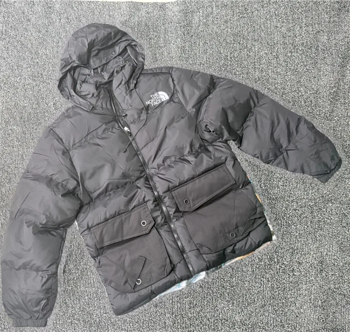 Campera North Face Pintada
