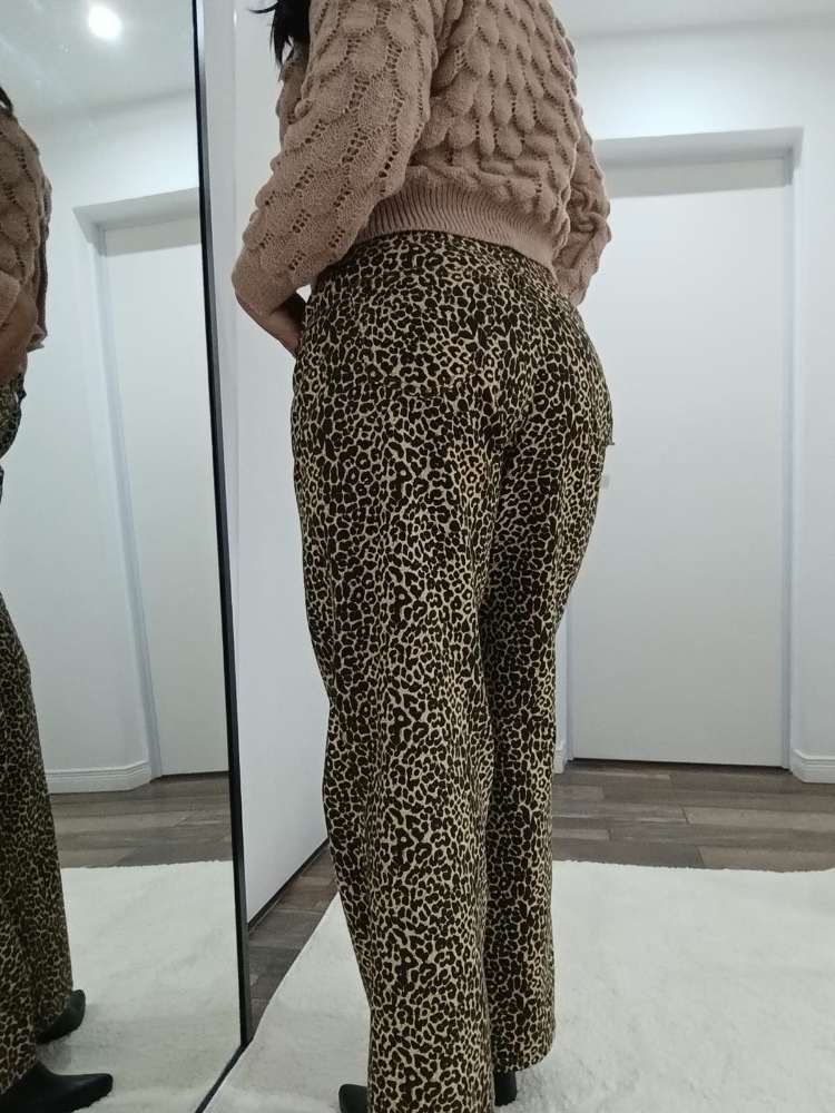 Wide Leg Animal Print - Imagen 2