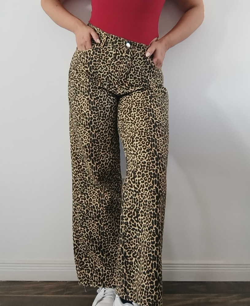 Wide Leg Animal Print - Imagen 3