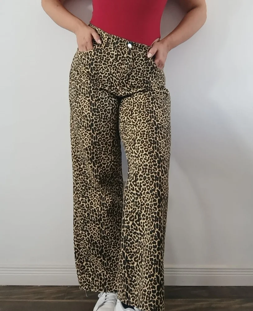 Wide Leg Animal Print - Imagen 3