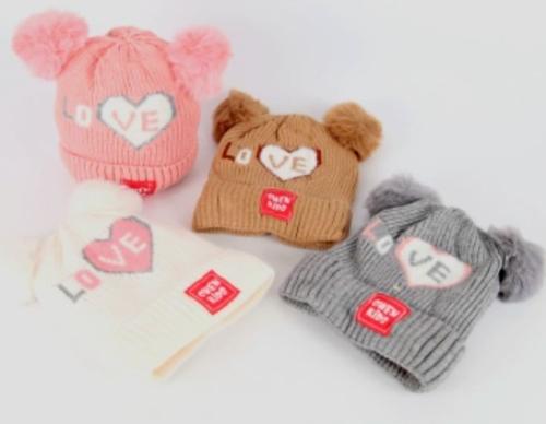 Gorro Bebe con Piel Love