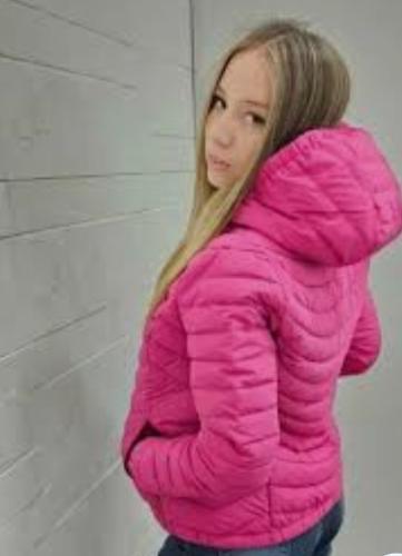 Campera Booty Piel Importada Canelon Dama