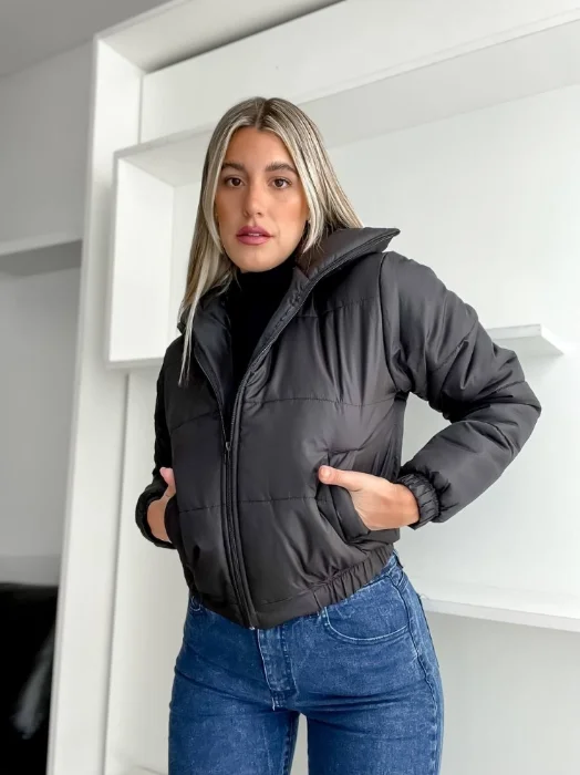 Puffer de Dama Negro