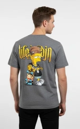 Remeras Doble Estampa - Imagen 2