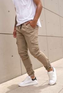 Jogger Cargo  Elastizado Gabardina