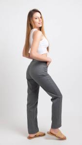 Pantalón Clásico Recto Tela Tway Talle Grande - Miniatura 2