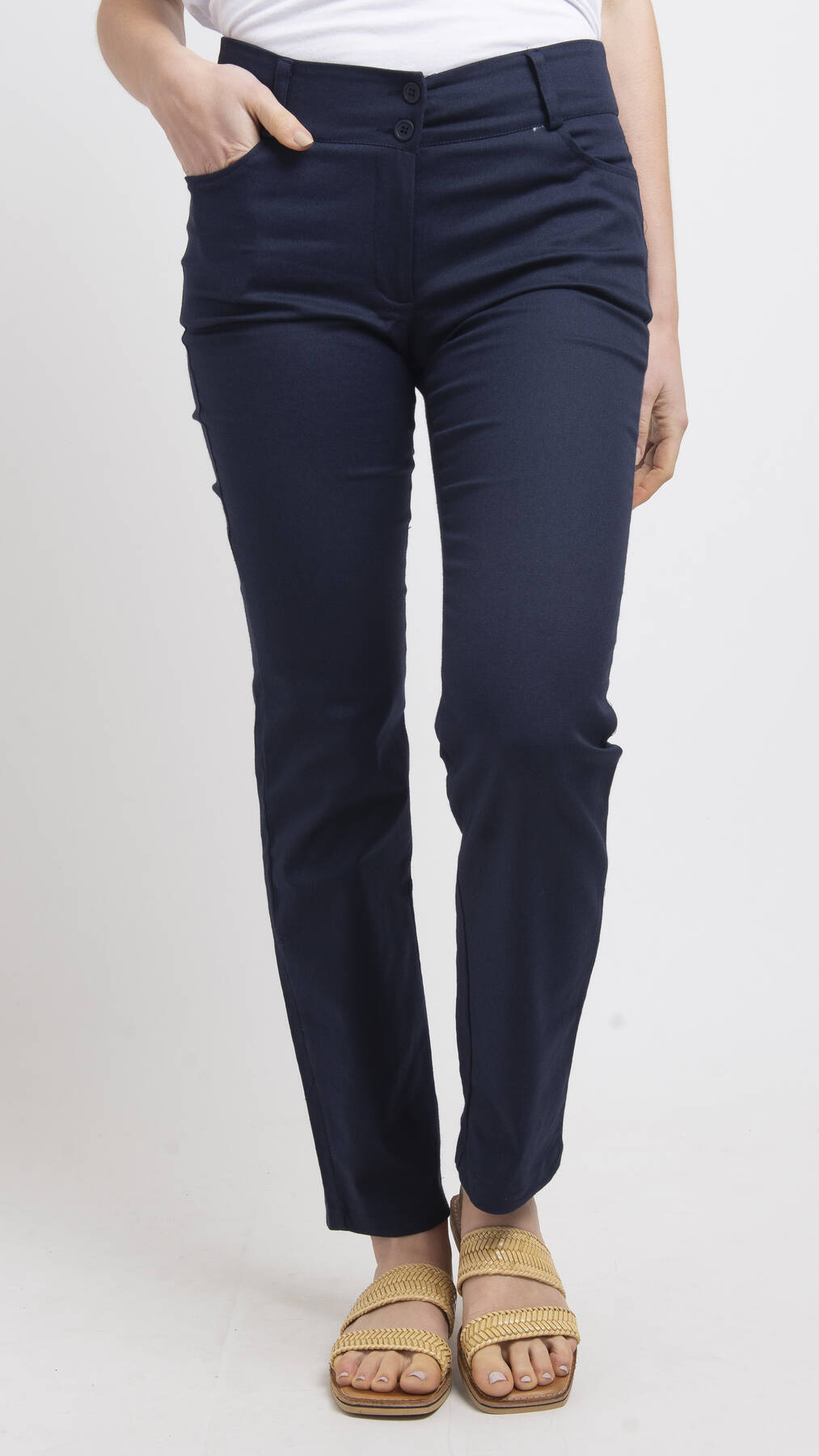 Pantalón Clásico Medio Recto Tela Gabardina / Talle Grande - recto_gabardina_1660677272.jpg