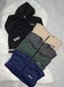Campera Jersey con Piel - Miniatura 2