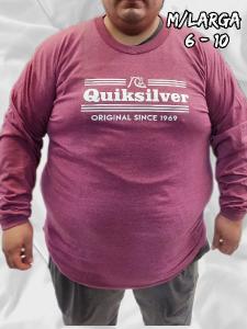 Remeras  M/larga Talles Especiales - Miniatura 2