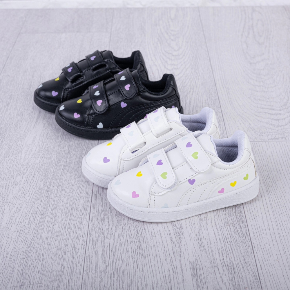 Zapatillas Corazon Niñas Nenas Infantiles Clásicas Cómodas Livianas Colores - Imagen 2