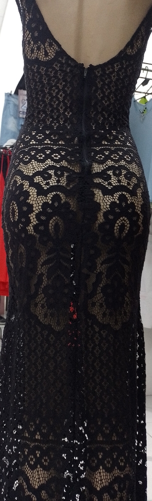 Vestido Largo de Encaje - Imagen 3