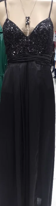 Vestido Largo de Satén